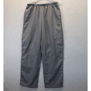 Nike Pants Mens XL Team Activewear Track Gym Training Sports Logo Athletic Gray